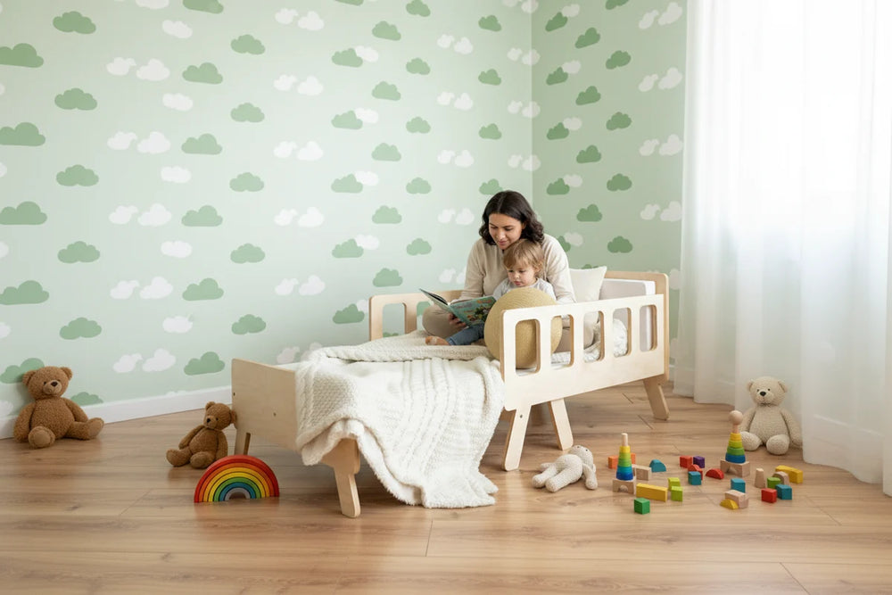 Pull-out bed for a child's room