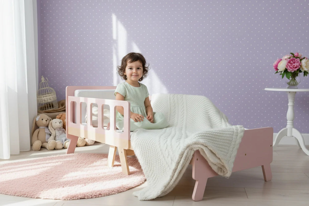 Pull-out children's bed
