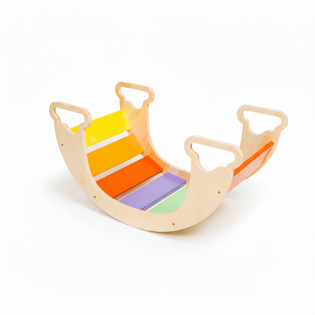 The sway rainbow – handcrafted kids’ furniture