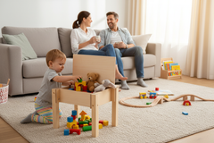 Storage Chair – handcrafted kids’ furniture