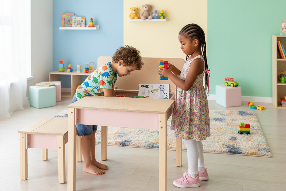 Storage Table and Chair – image 11