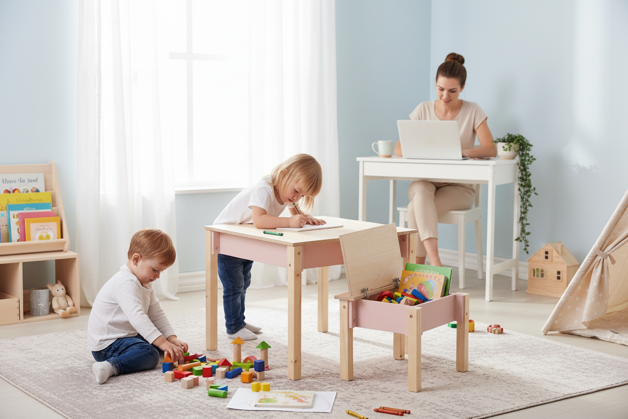 Storage Table and Chair – image 12