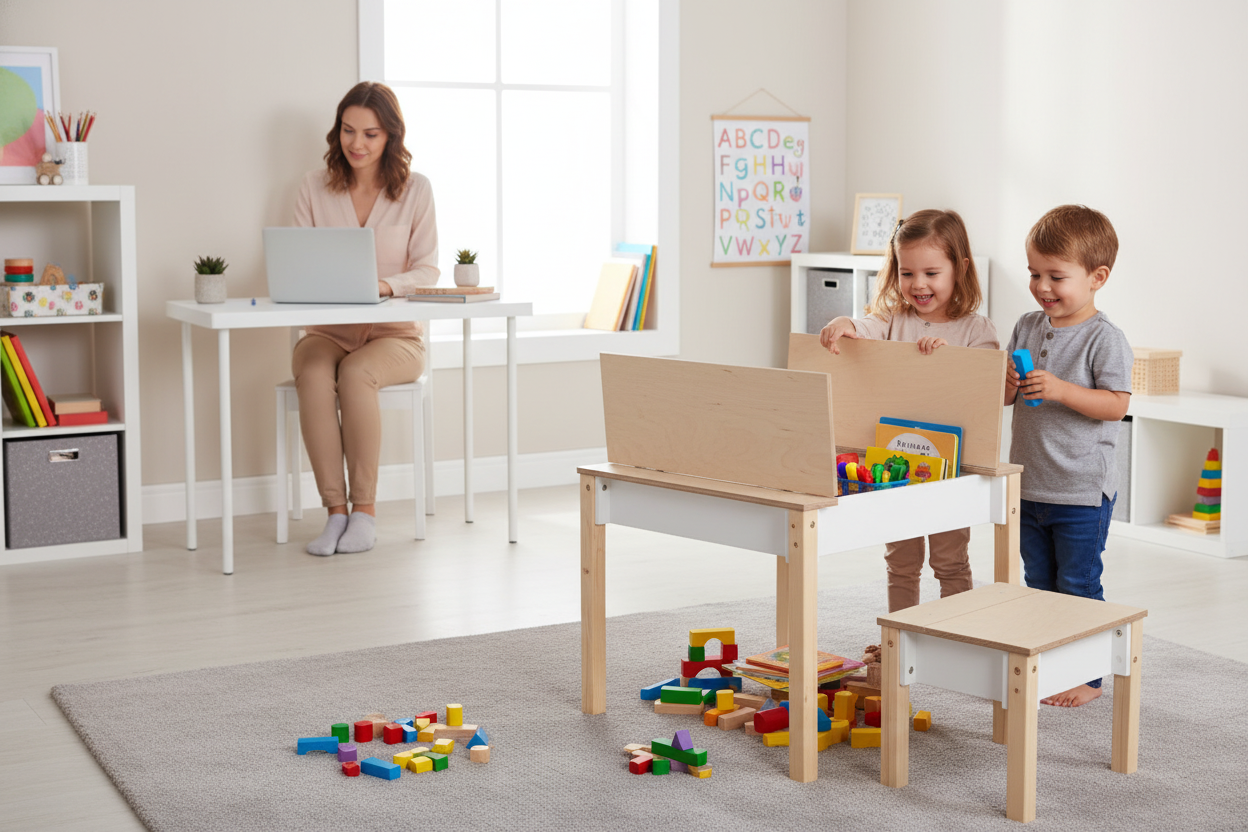 Storage Table and Chair – image 15