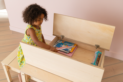 Storage Table and Chair – image 2