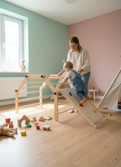 Climbing triangle 5 sections with ramp – image 2