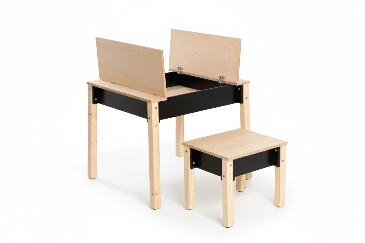 Storage Table and Chair – image 7