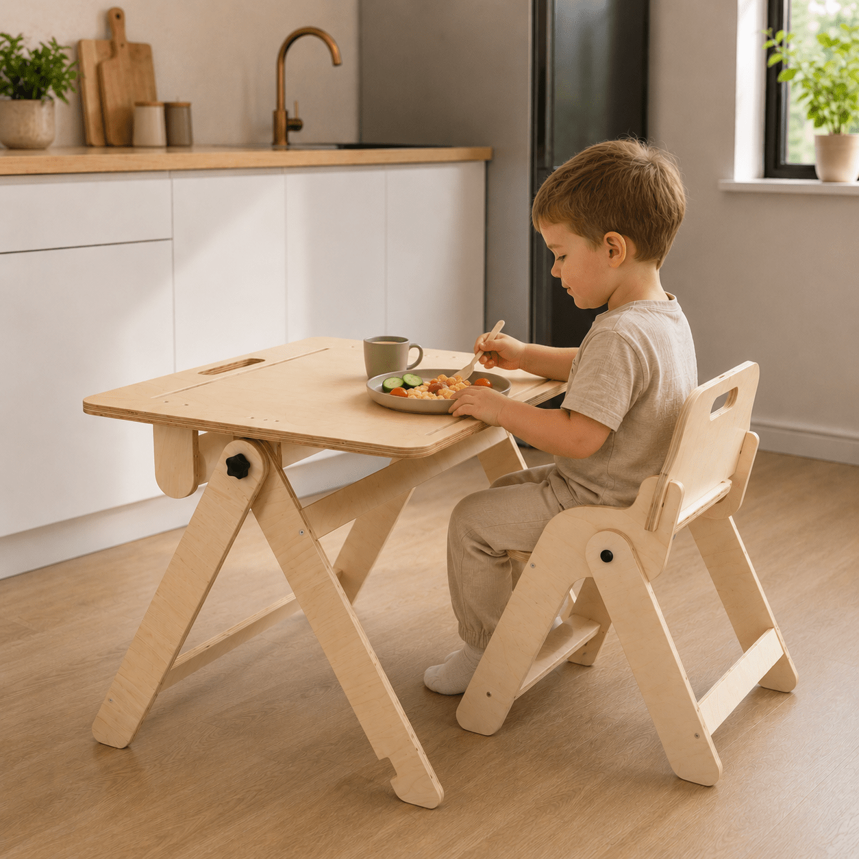 Leg&Go skladacia stolička pre deti