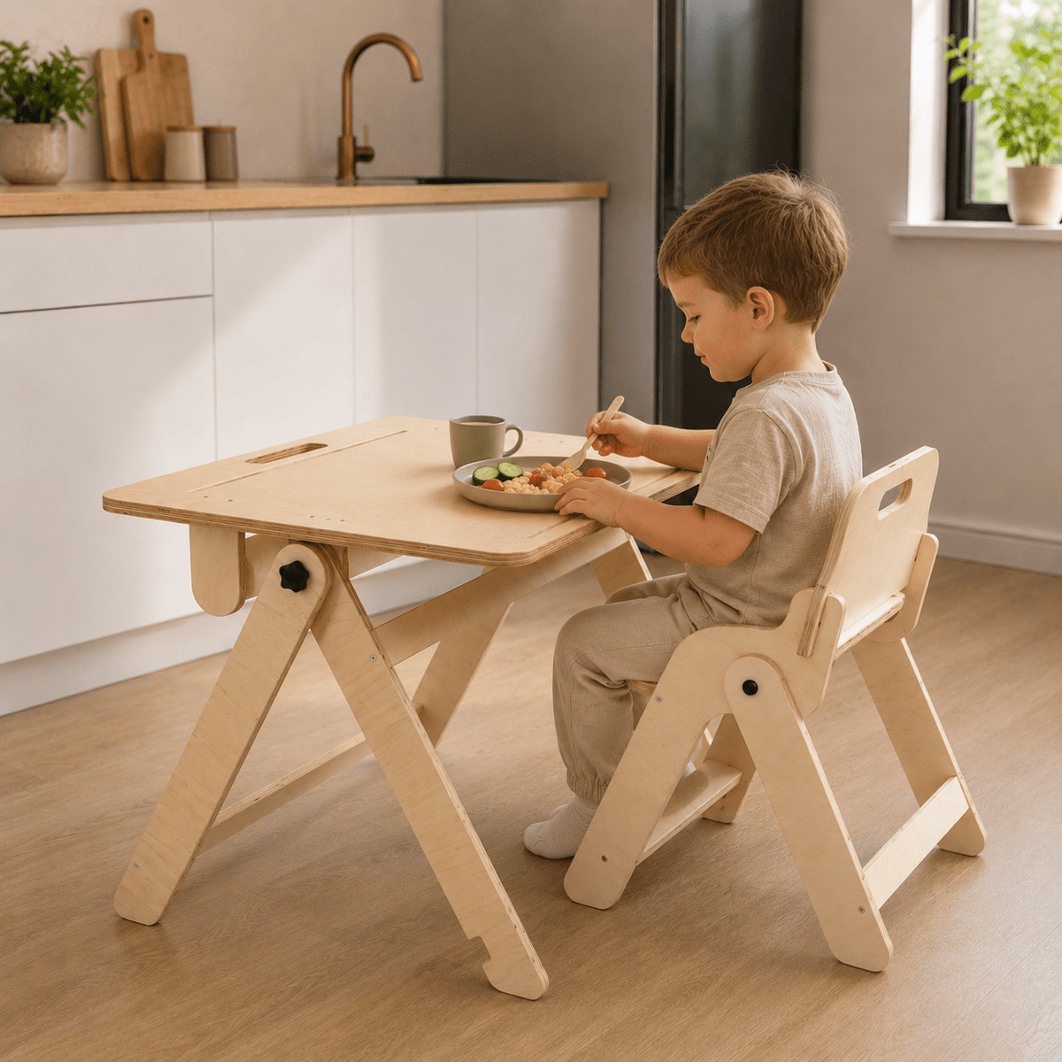 Leg&Go skladacia stolička pre deti