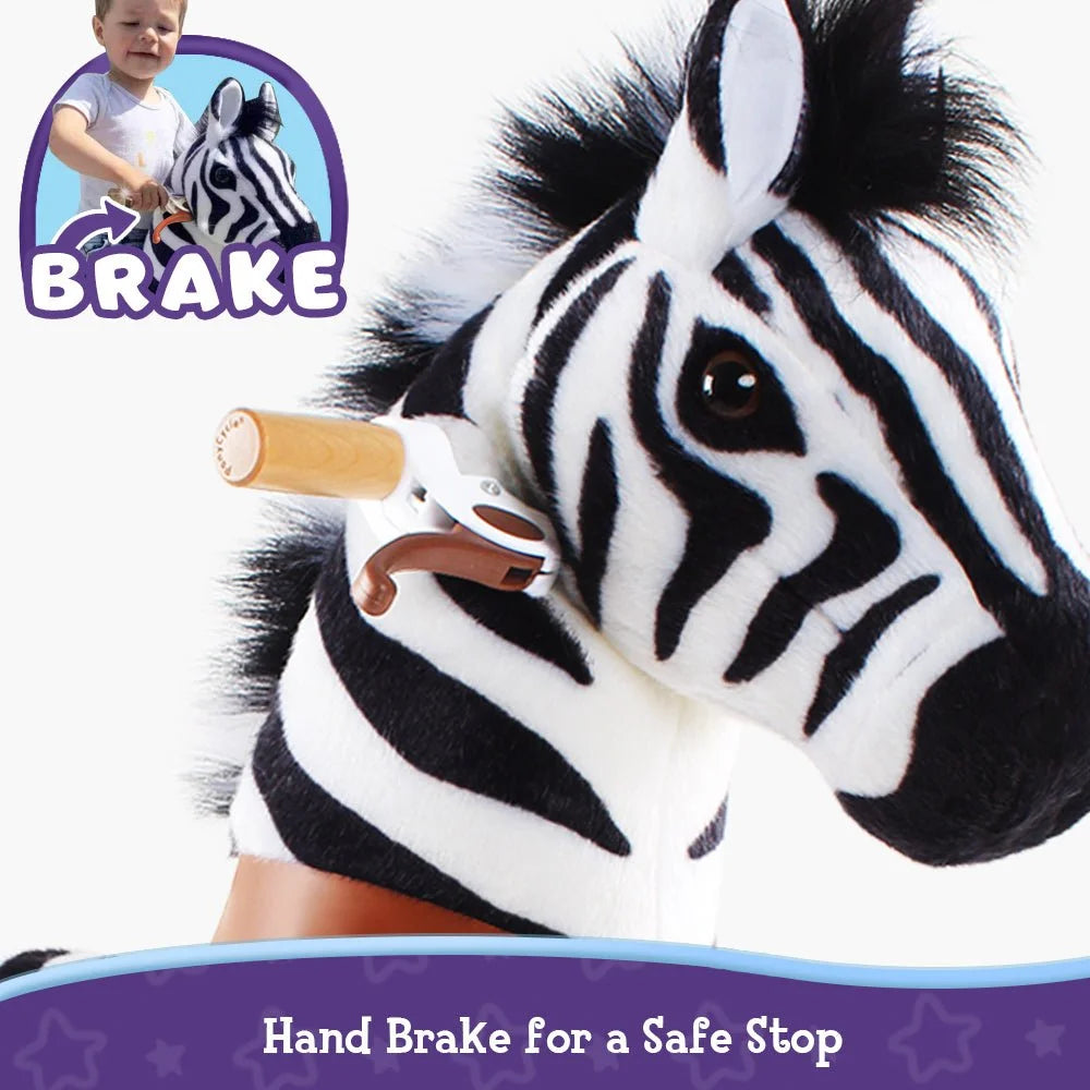 Jazdecká Zebra Model u - 3 - 4 Roky - Jazdecké Koníky - Ponycycle