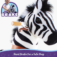 Jazdecká Zebra Model u - 3 - 4 Roky - Jazdecké Koníky - Ponycycle