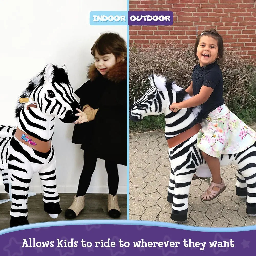 Jezdecká Zebra Model u - 3 Až 5 Let - Ponycycle - Jezdecké Koníky