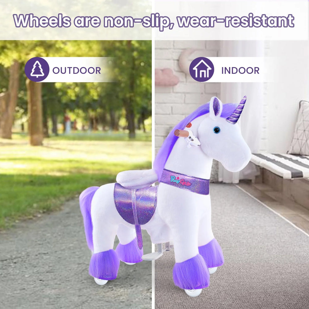 Jazdecký Jednorožec - 7+ - Fialový - Jazdecké Koníky - Ponycycle