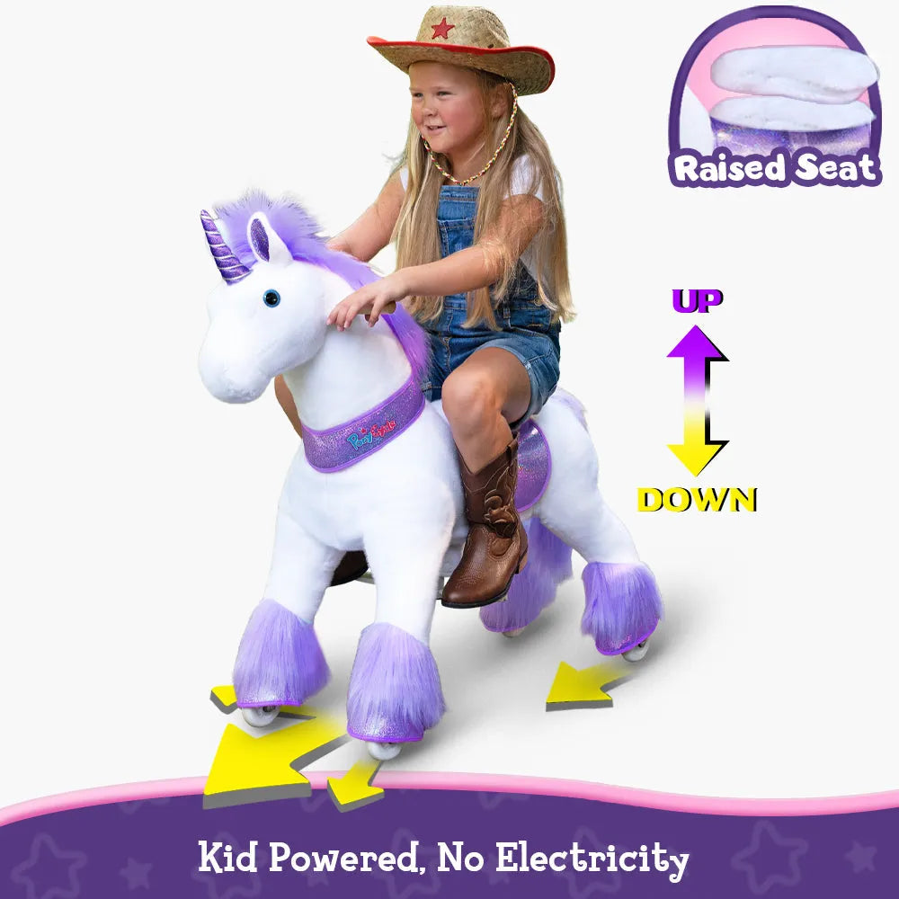 Riding Unicorn - 7 + - Purple - Ponycycle - Riding Horses