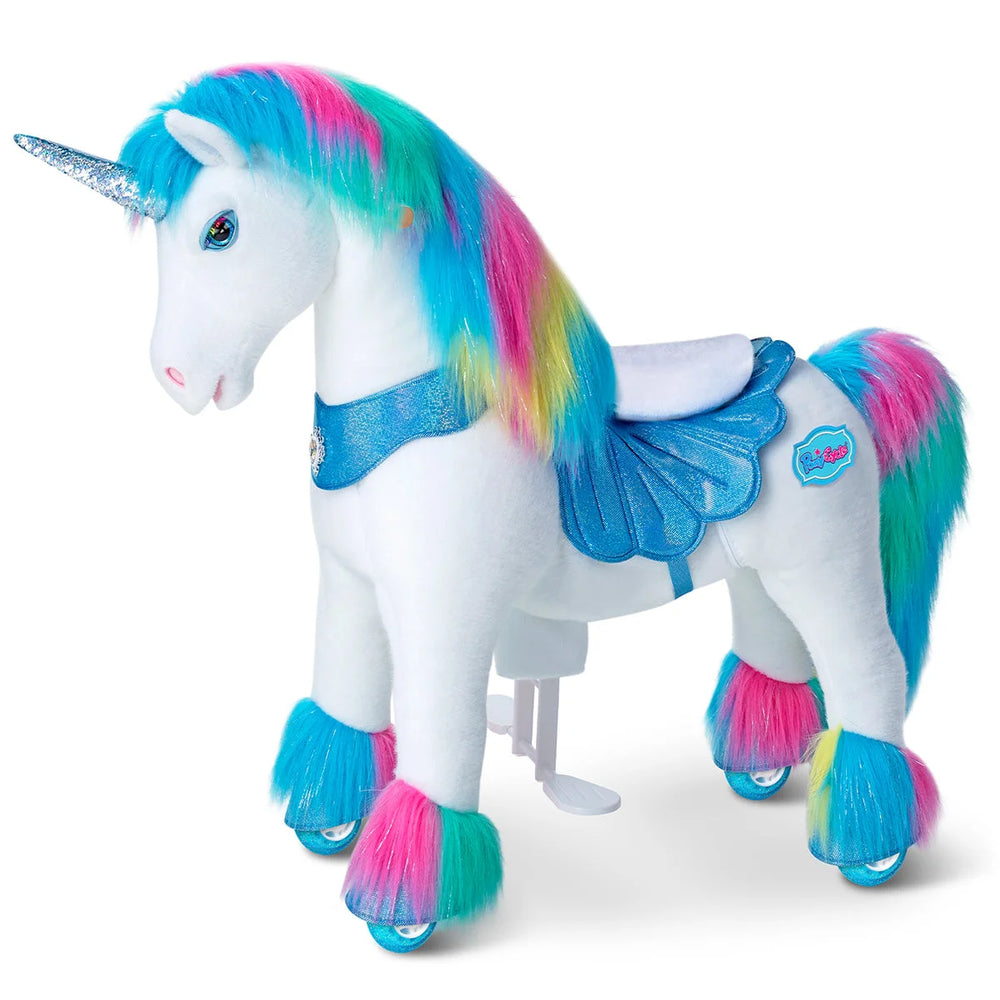 Jazdecký Jednorožec - Dúhový - Model y - Jazdecké Koníky - Ponycycle