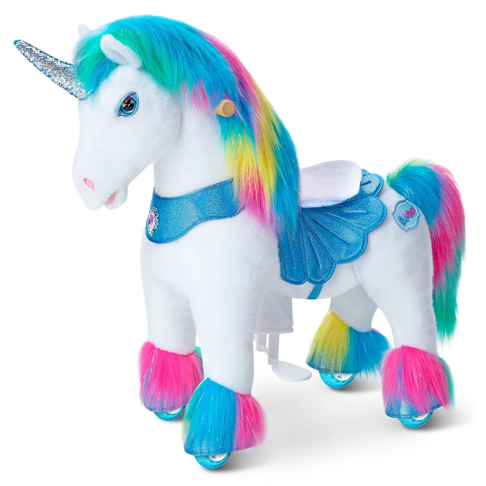 Jazdecký Jednorožec - Dúhový - Model y - Jazdecké Koníky - Ponycycle