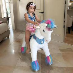 Jazdecký Jednorožec - Dúhový - Model y - Jazdecké Koníky - Ponycycle