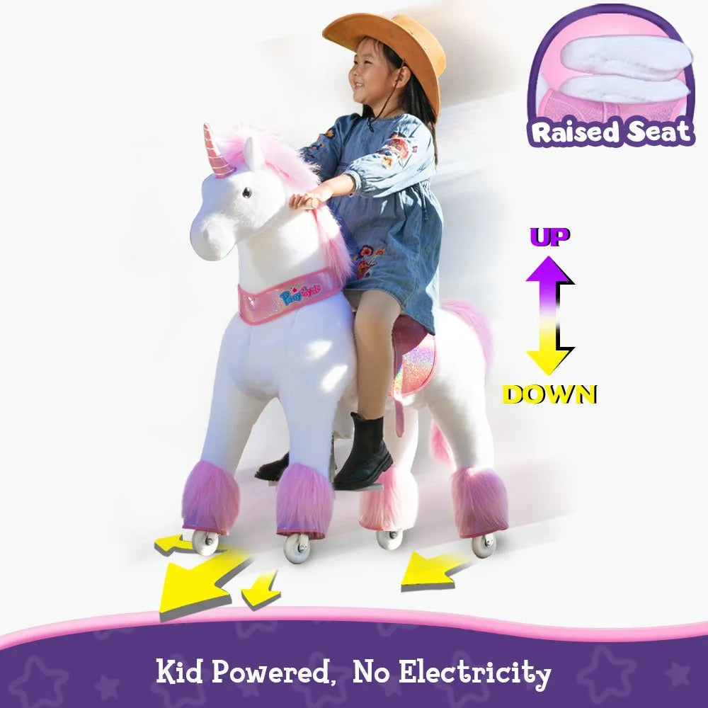Jazdecký Jednorožec Model u - od 7 Rokov - Ružový - Jazdecké Koníky - Ponycycle