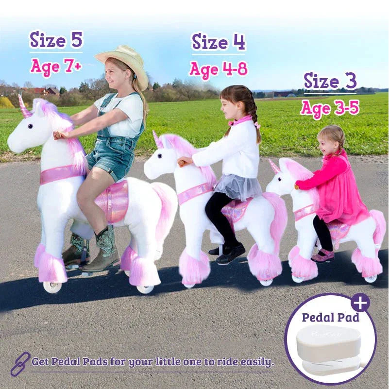 Jazdecký Jednorožec Model u - od 7 Rokov - Ružový - Jazdecké Koníky - Ponycycle