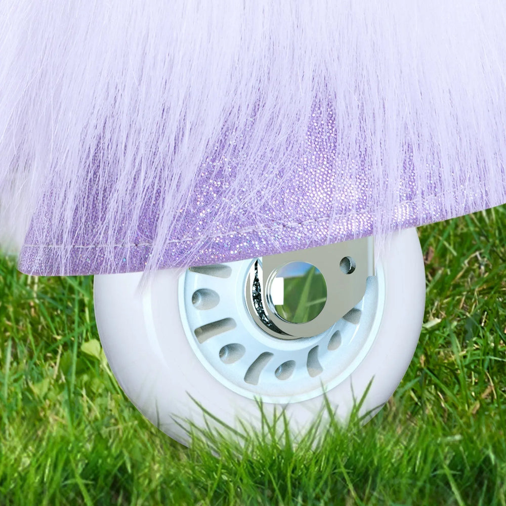 Riding Unicorn Model x - 4 To 8 Years - Purple - Ponycycle - Riding Ponies