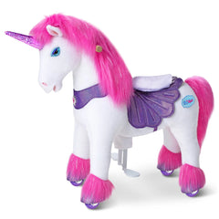 Jazdecký Jednorožec - Ružový - Model y - Jazdecké Koníky - Ponycycle