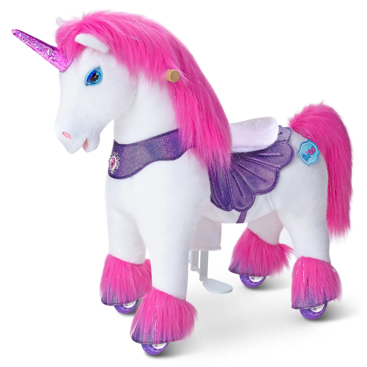 Jazdecký Jednorožec - Ružový - Model y - Jazdecké Koníky - Ponycycle