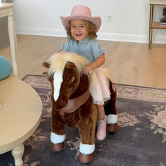 Jazdecký Koník - Hnedý - Model y - Jazdecké Koníky - Ponycycle