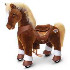 Jazdecký Koník - Hnedý - Model y - Jazdecké Koníky - Ponycycle
