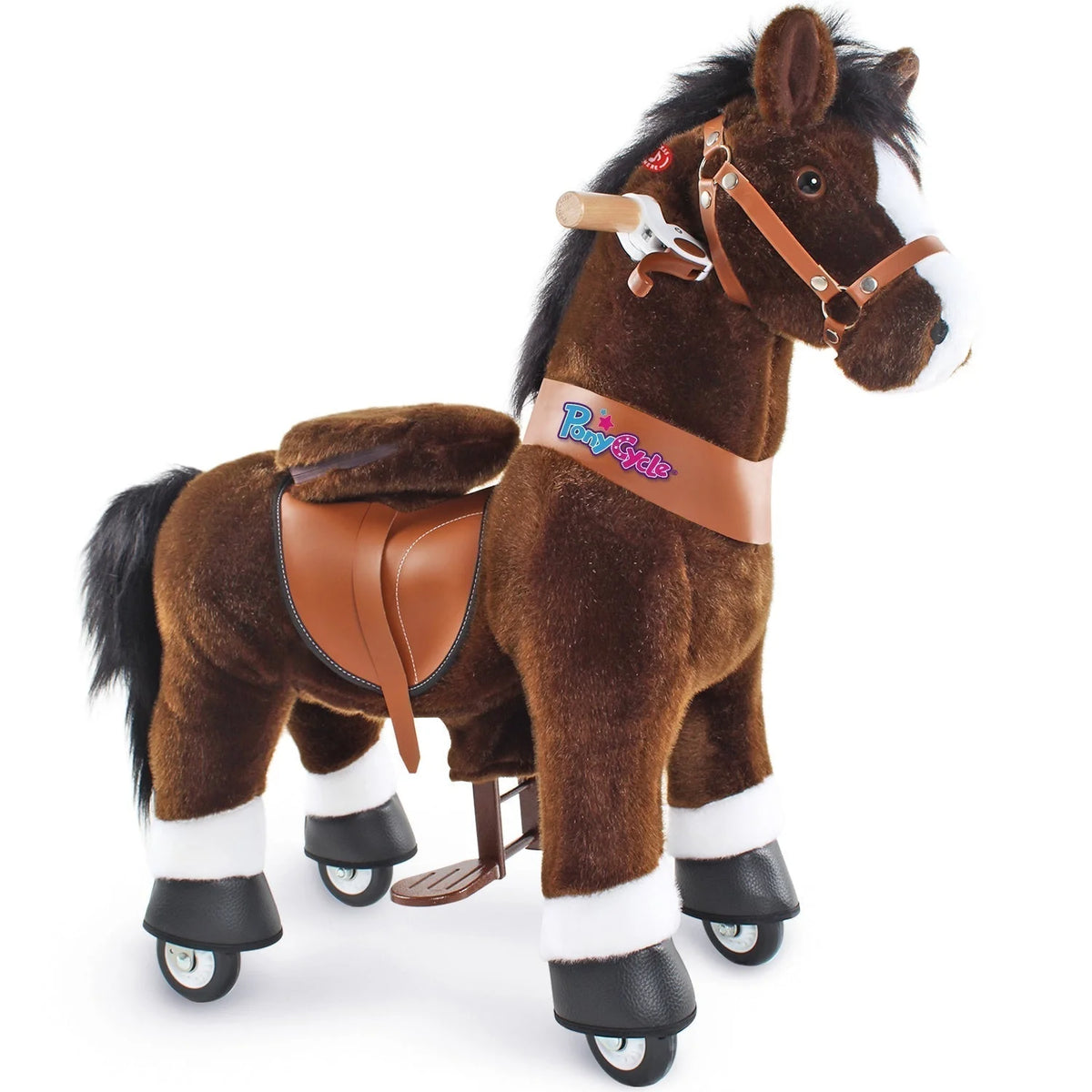 Jazdecký Koník Model u - 3 -4 Roky - čokoládový - Jazdecké Koníky - Ponycycle