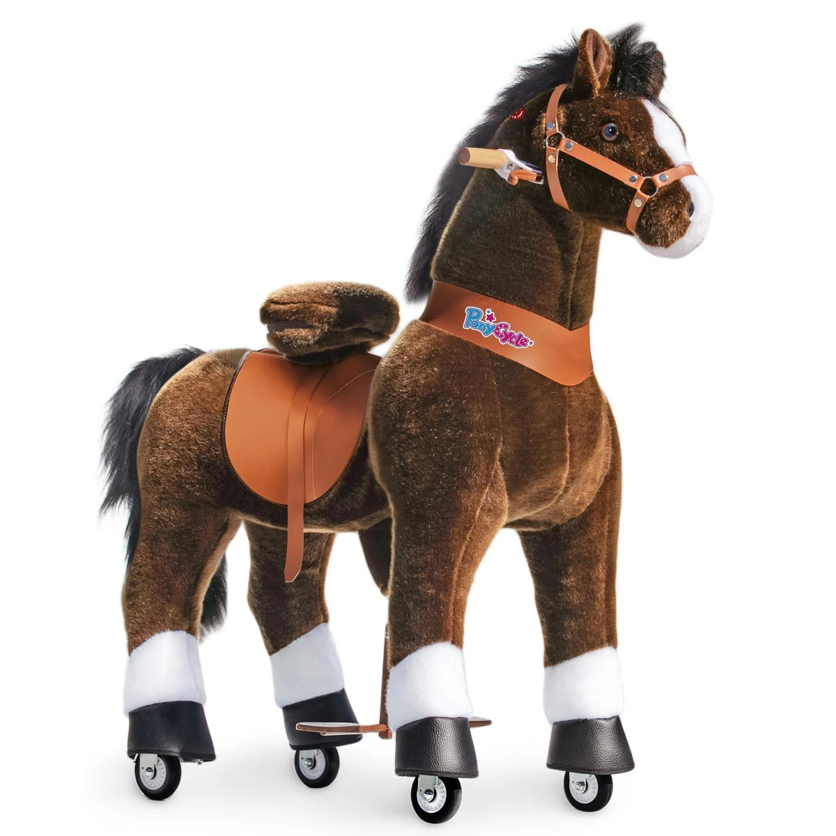 Jazdecký Koník Model u - od 7 Rokov - čokoládový - Jazdecké Koníky - Ponycycle