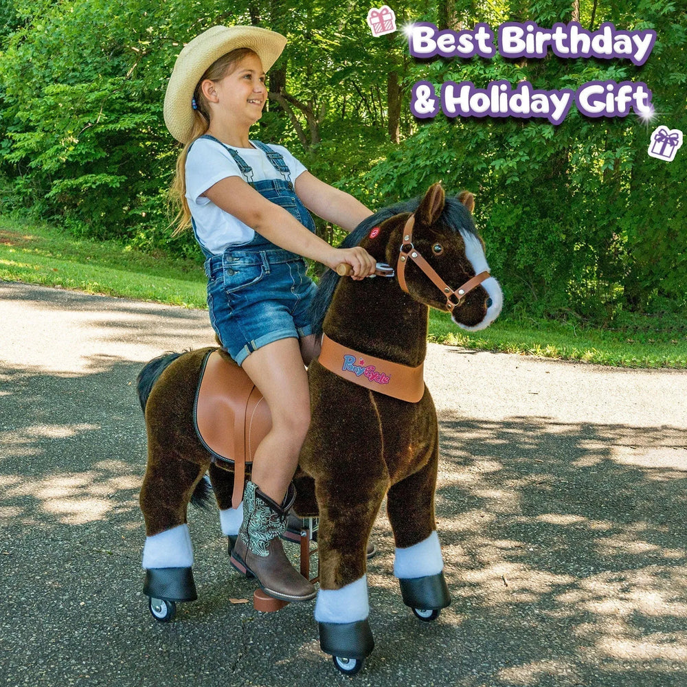 Riding Horse Model u - from 7 Years - chocolate - Ponycycle - Riding Horses