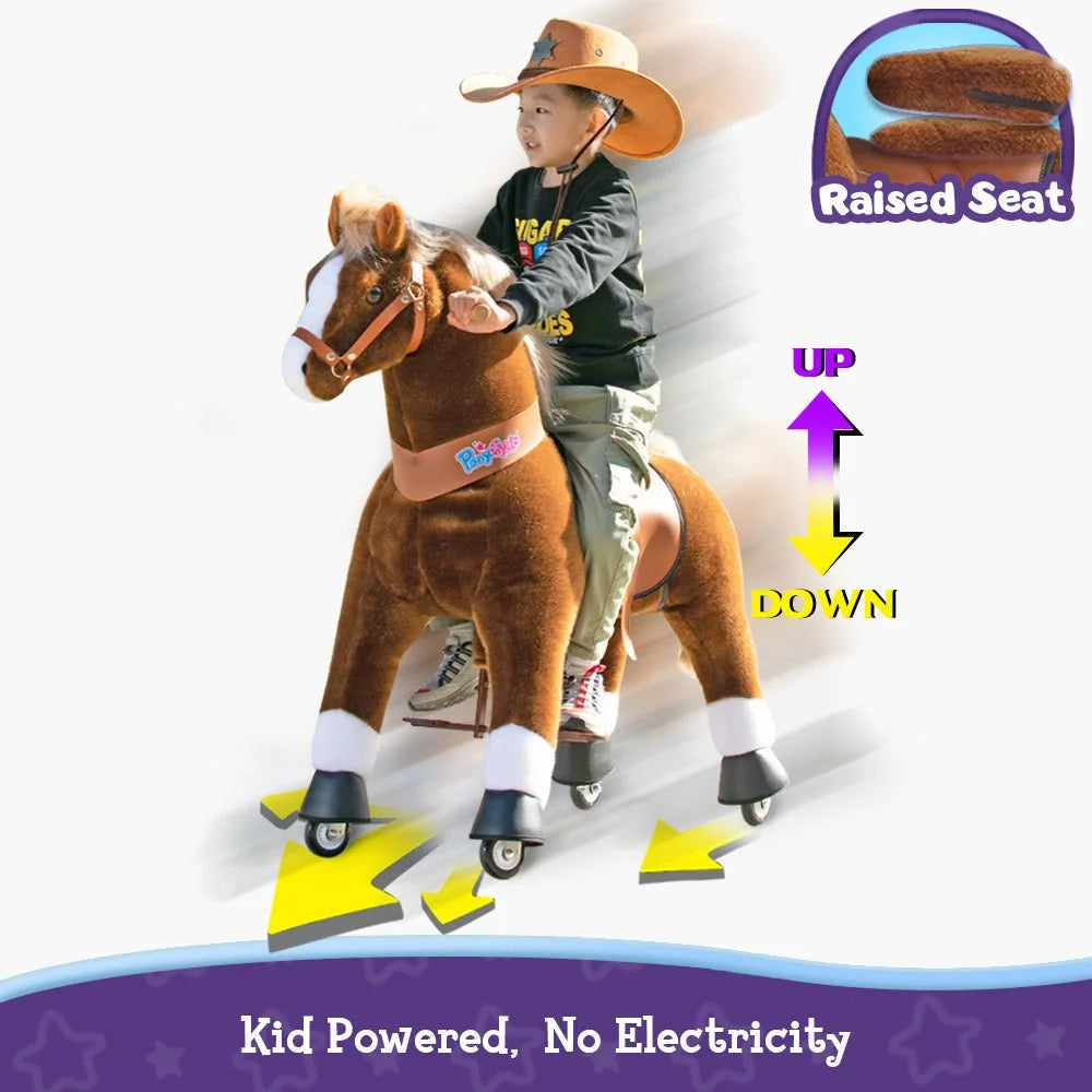 Jazdecký Koník Model u - od 7 Rokov - Hnedý - Jazdecké Koníky - Ponycycle