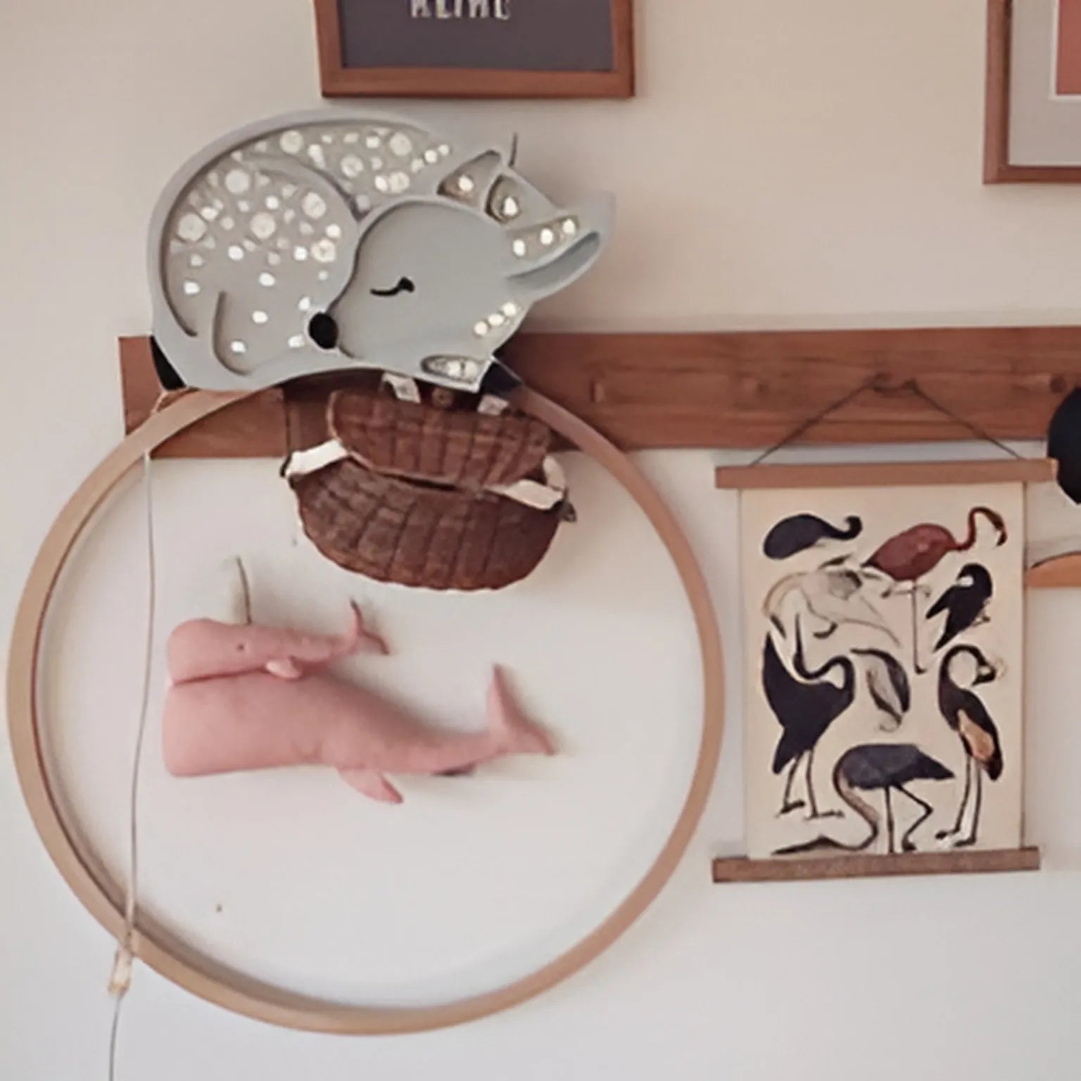 Jelenček Lampe - Kleine Lichter - Holzlampen