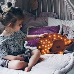 Jelenček Lampe - Kleine Lichter - Holzlampen