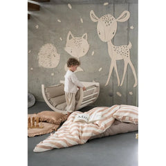 Erizo - Decoración de pared de madera de la colección Animales del Bosque con - 39cmx40cm - Pared - Recortar ahora