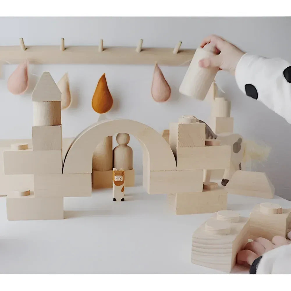 Kit de desarrollo creativo de madera - Juguetes de madera - Kidozia