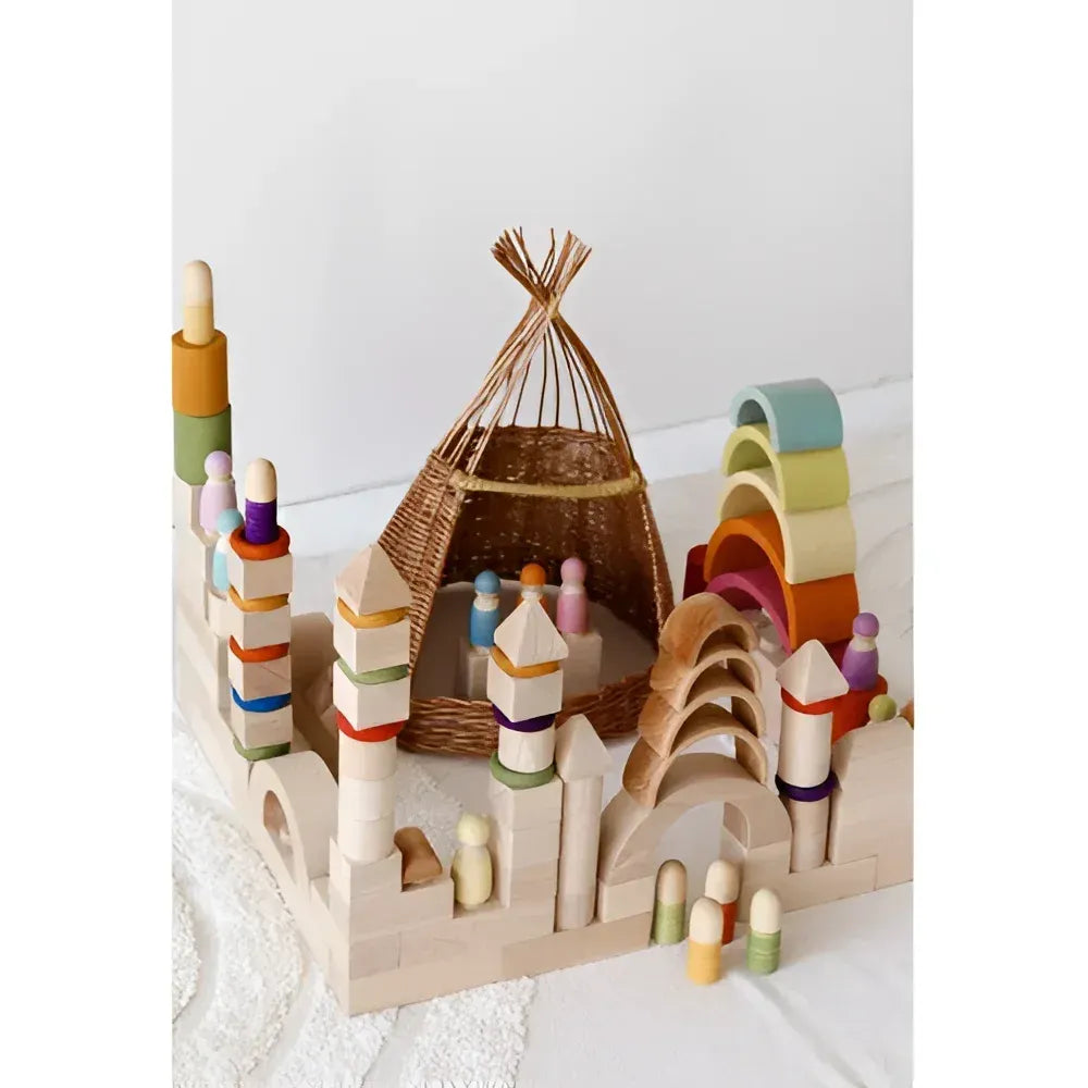 Kit de desarrollo creativo de madera - Juguetes de madera - Kidozia