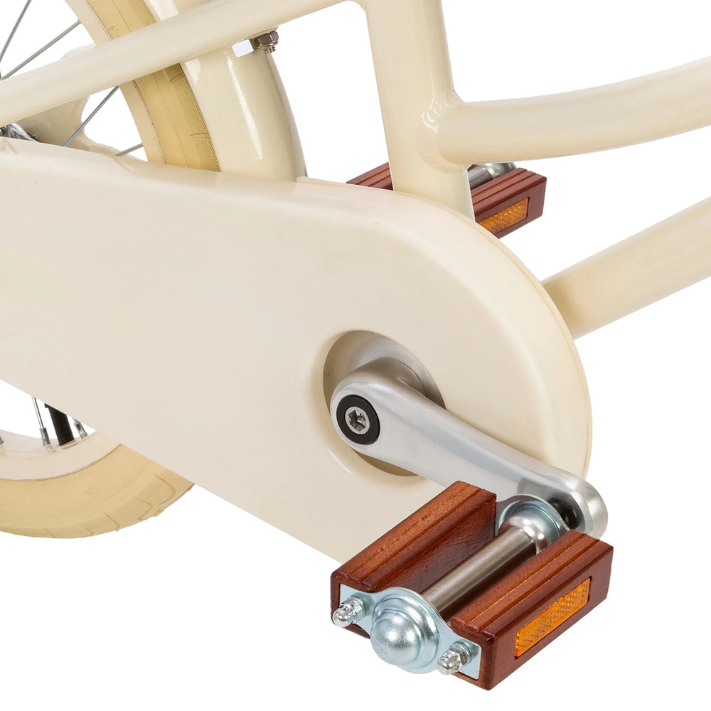 Klasický Bicykel - Krémový - Banwood 16’’ - Bicykle