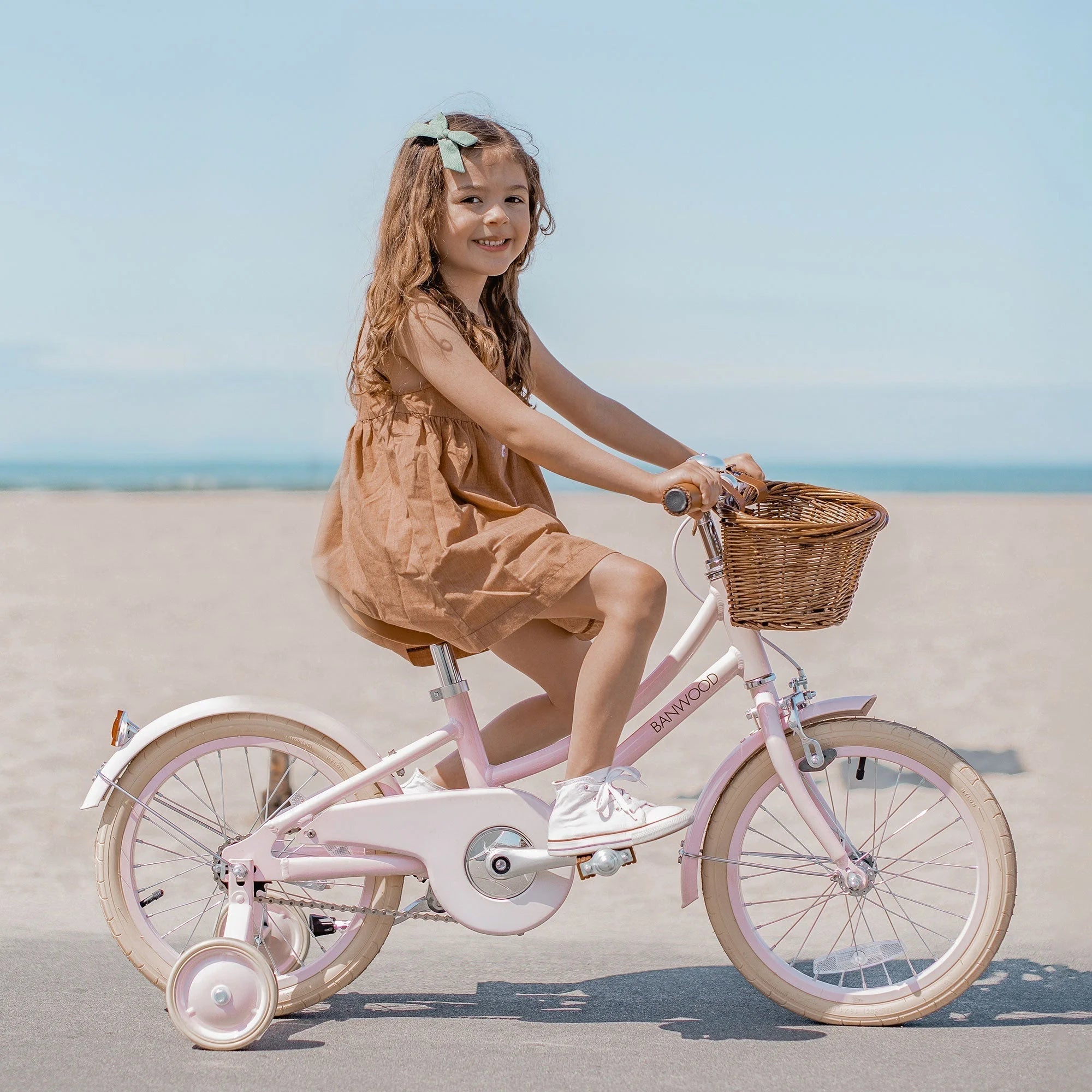 Klasický Bicykel - Ružový - Banwood 16’’ - Bicykle