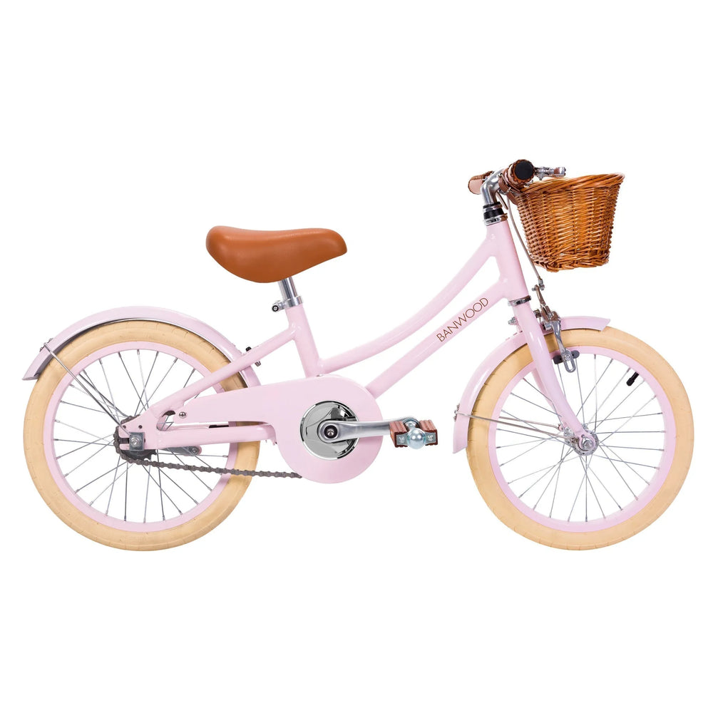 Klassisk cykel - Lyserød - Banwood 16" - Cykler