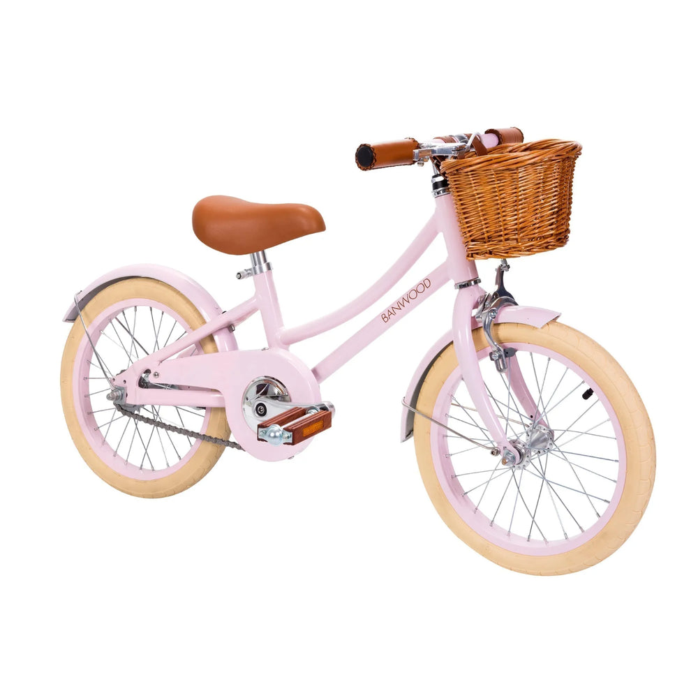 Klassisk cykel - Rosa - Banwood 16" - Cykler