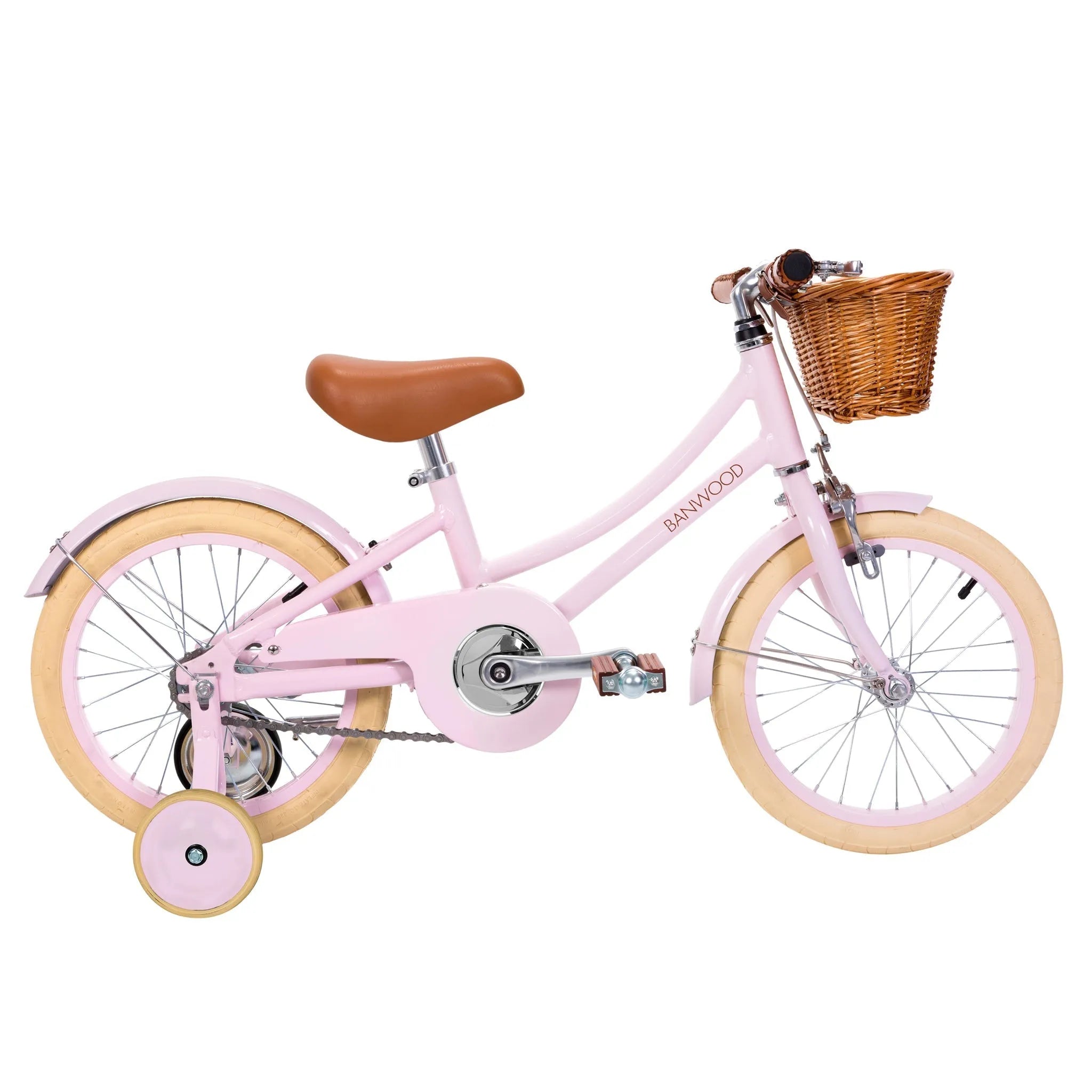 Klassisk cykel - Lyserød - Banwood 16" - Cykler