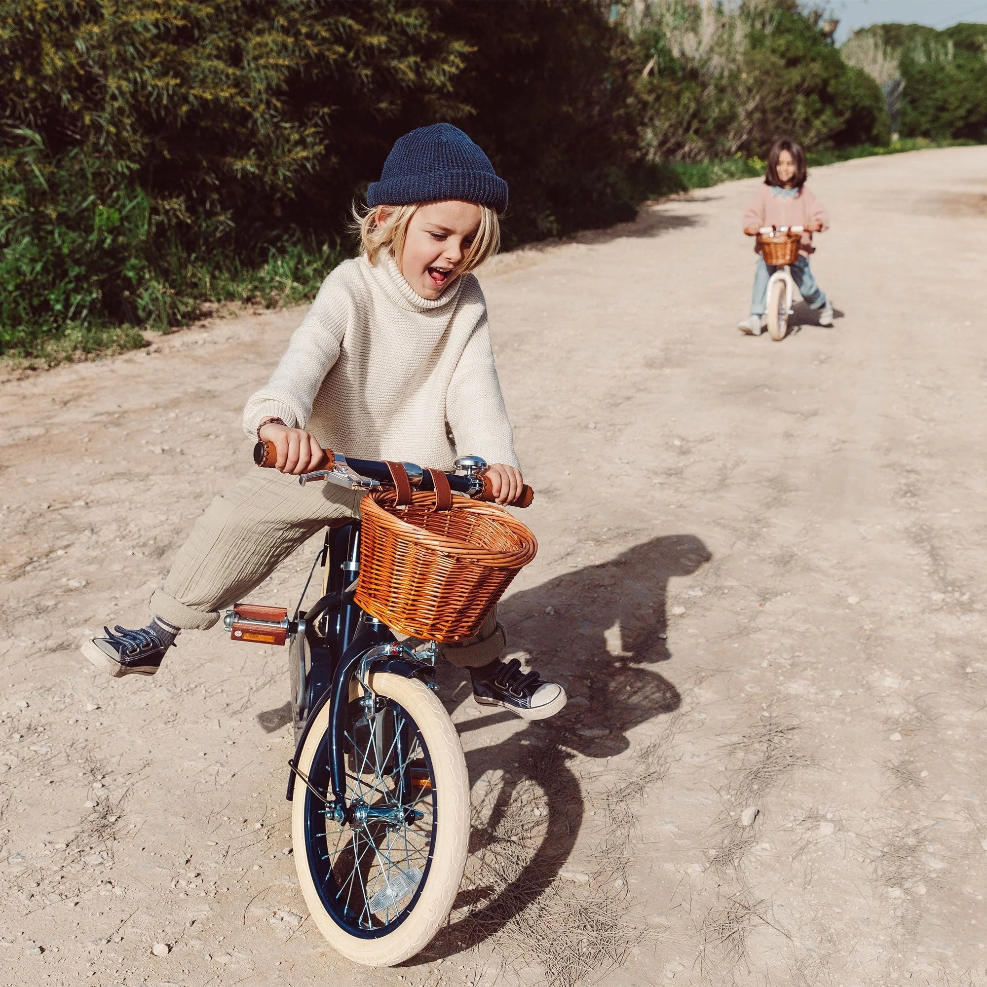 Klasický Bicykel - Tmavomodrý - Banwood 16’’ - Bicykle