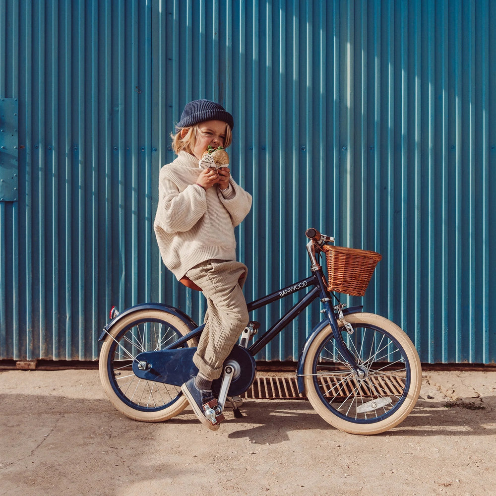 Klasický Bicykel - Tmavomodrý - Banwood 16’’ - Bicykle