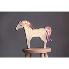 Koník Lampa - Drevené Lampy - Little Lights