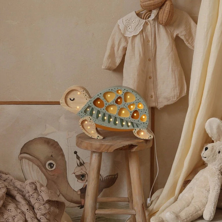 Lampe Tortue - Lampes en Bois - Little Lights
