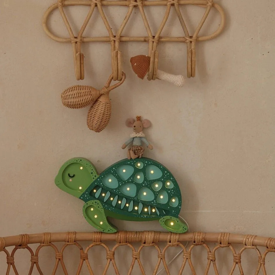 Schildkrötenlampe - Kleine Lichter - Holzlampen