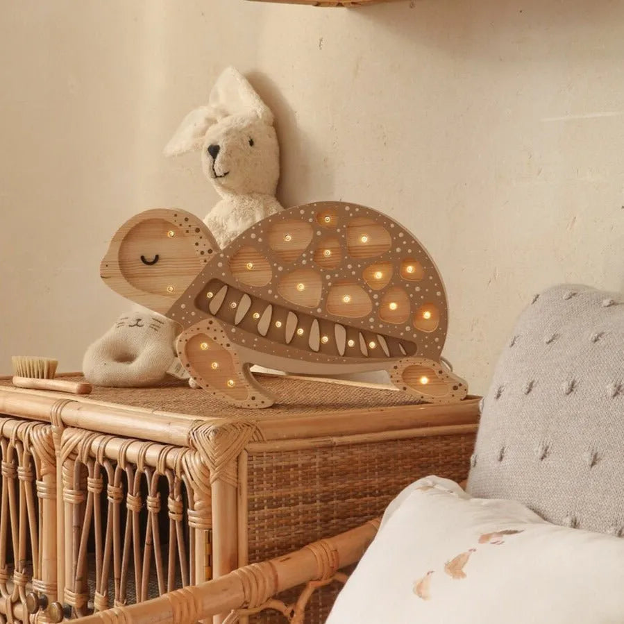 Schildkrötenlampe - Kleine Lichter - Holzlampen