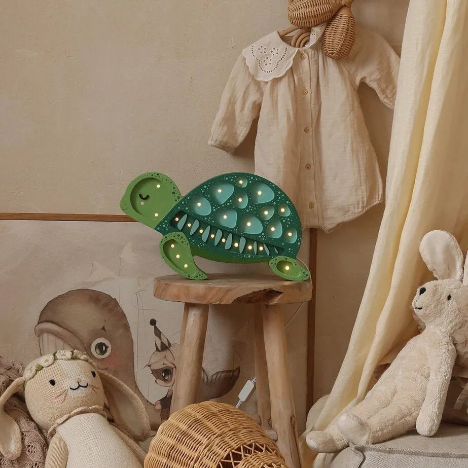 Schildkrötenlampe - Kleine Lichter - Holzlampen