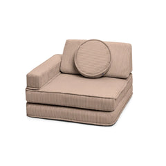 Křeslo Original Corduroy - čokoládová - Shappy - Křesla