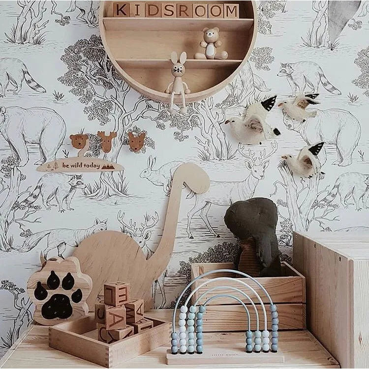 Paw Lamp - Little Lights - Wooden Lamps